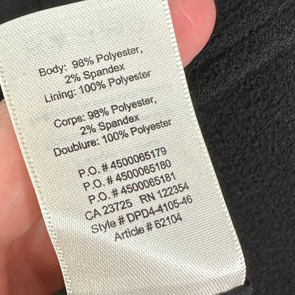 Aritzia Wilfred Mayet Jacket Black Size Small Relax Fit Japanese Fabric Minimal - Picture 13 of 14